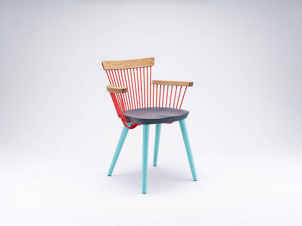 WW Chair, de Studio Makgill para Hayche. La reinterpretación de un éxito a través del color