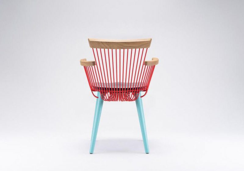 WW Chair, de Studio Makgill para Hayche. La reinterpretación de un éxito a través del color. © Hayche