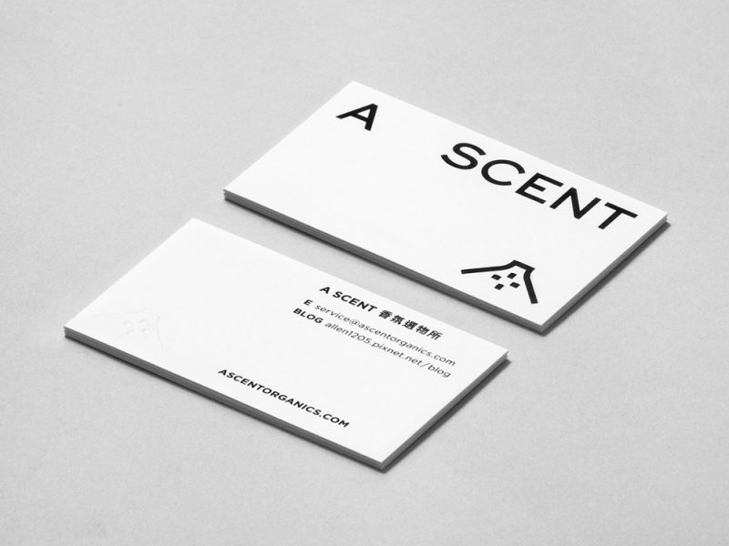 A Scent, branding de Nomo Creative. La arquitectura tradicional taiwanesa como fuente de inspiración