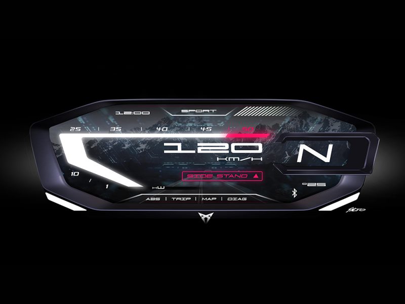 Cupra E-NKD, Sergio Salto, IED Barcelona Escuela Superior de Diseño.