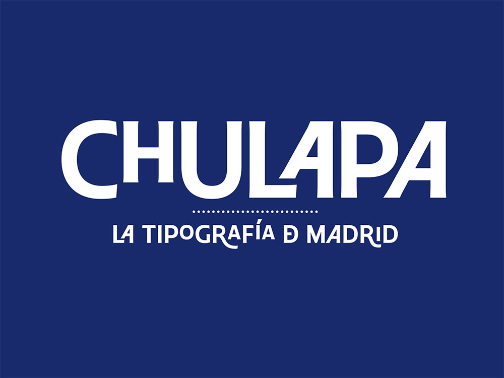 Chulapa, ya puedes descargar de forma gratuita la tipografía de Madrid