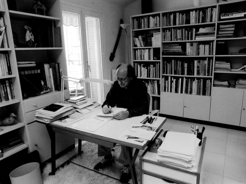 Entrevista a Joan Costa. Maestro del diseño y la comunicación corporativa