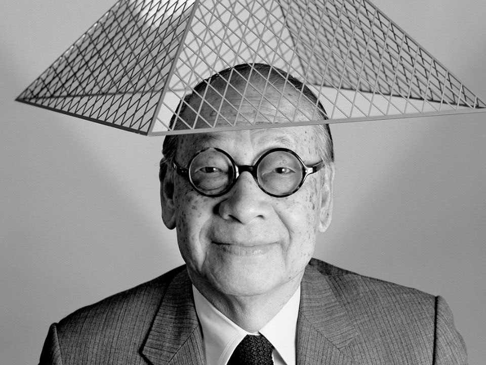 Muere Leoh Ming Pei, el arquitecto que diseñó la pirámide del Louvre
