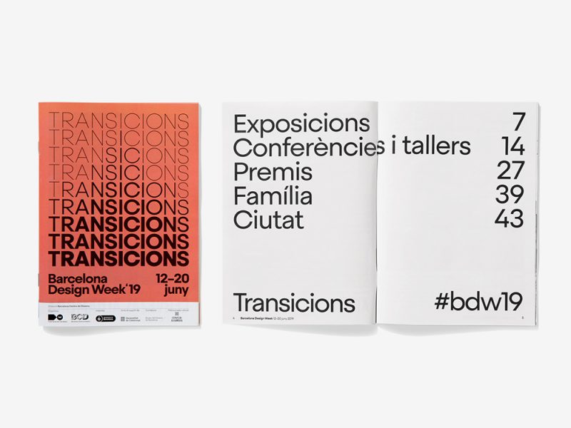 Barcelona Design Week 2019: dinamismo y flexibilidad en la gráfica de Esiete