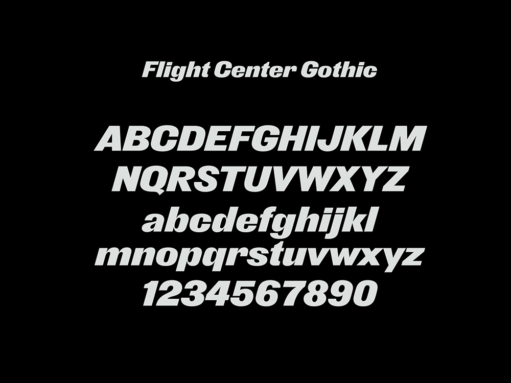 Flight Center Gothic: Pentagram reversiona la tipografía de Ero Saarinen para el TWA Hotel