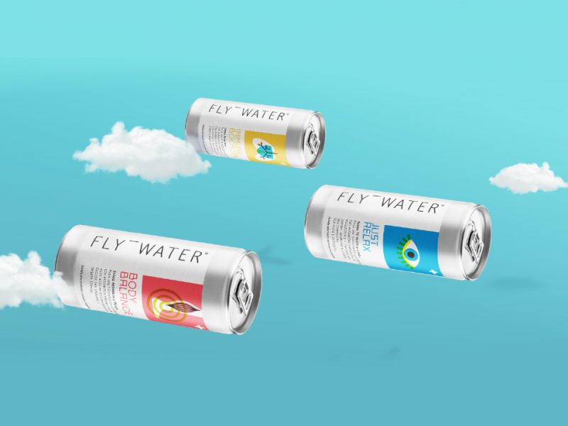 Flywater®, la primera bebida creada para mitigar los efectos de volar en el cuerpo