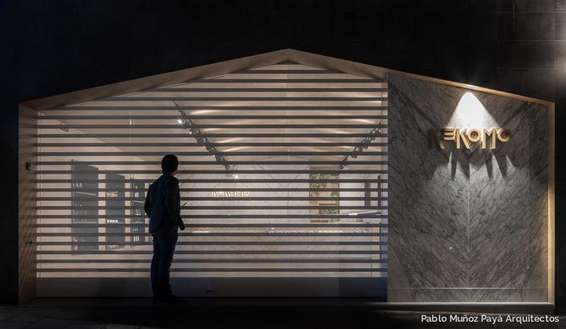 Kekomo, diseño de interiores del estudio Pablo Muñóz Paya. Calidez y sofisticación.