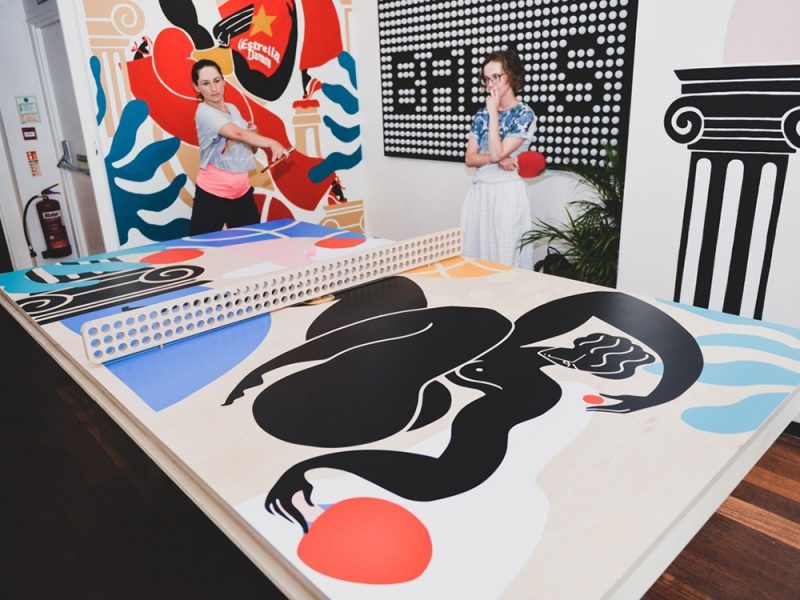 The Art of Ping Pong, celebrar la cultura del tenis de mesa