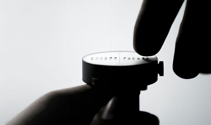 Dot Watch, el reloj de pulsera inteligente para personas con discapacidad visual