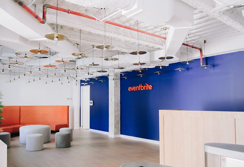 Nuevas oficinas de Eventbrite en Madrid: un espacio abierto y colaborativo 