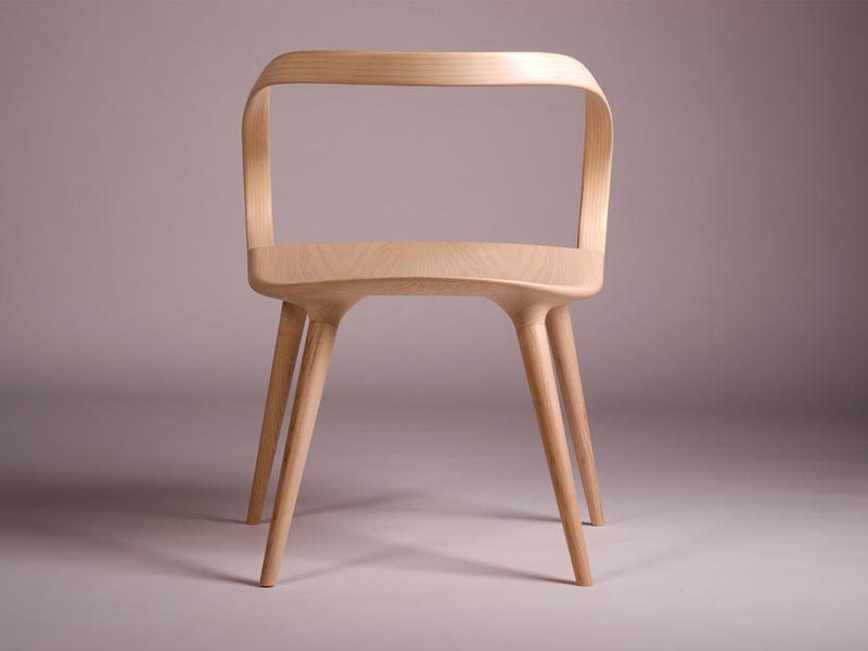 Velo Chair, la silla orgánica de Jan Waterston. Entre diseño y artesanía