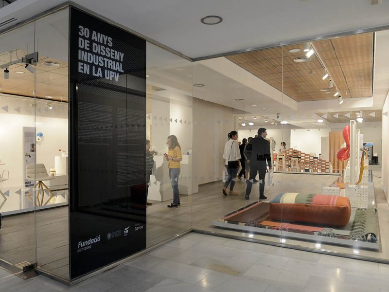 Treinta años de diseño industrial en la UPV, muestra en el Centro Cultural Bancaja