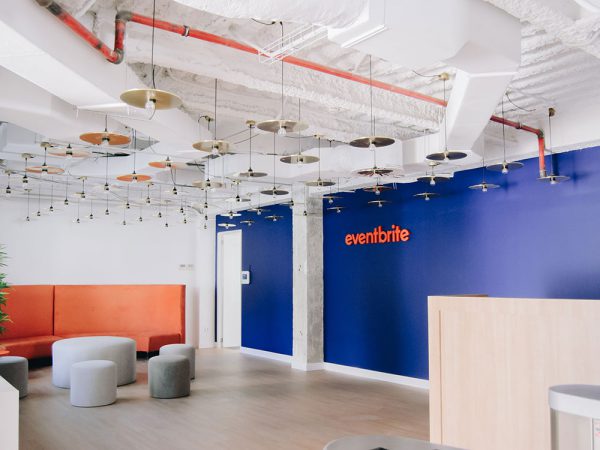 Nuevas oficinas de Eventbrite en Madrid: un espacio abierto y colaborativo