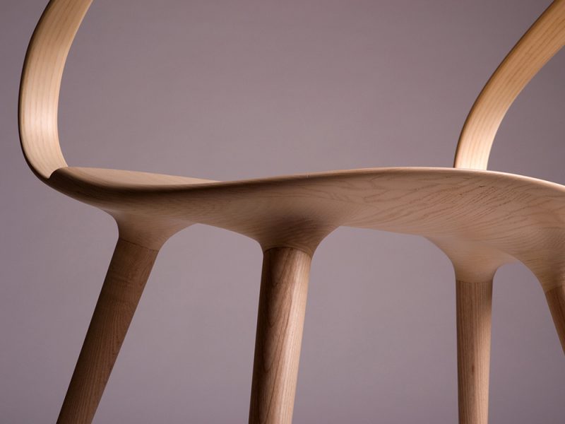 Velo Chair, la silla orgánica de Jan Waterston. Entre diseño y artesanía