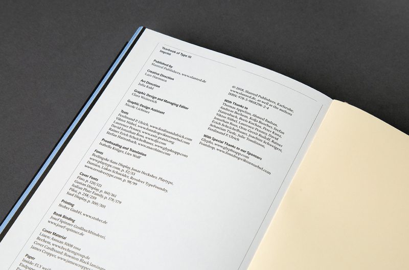 Yearbook of Type III, la guía analógica sobre tipografía digital