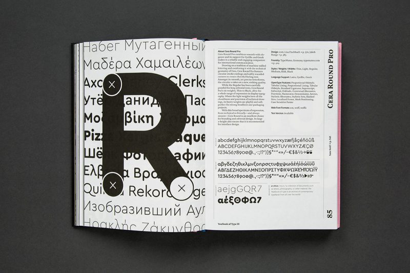 Yearbook of Type III, la guía analógica sobre tipografía digital
