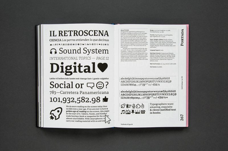 Yearbook of Type III, la guía analógica sobre tipografía digital