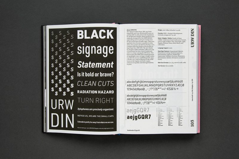 Yearbook of Type III, la guía analógica sobre tipografía digital