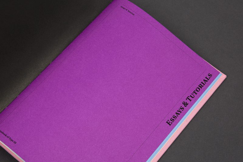 Yearbook of Type III, la guía analógica sobre tipografía digital