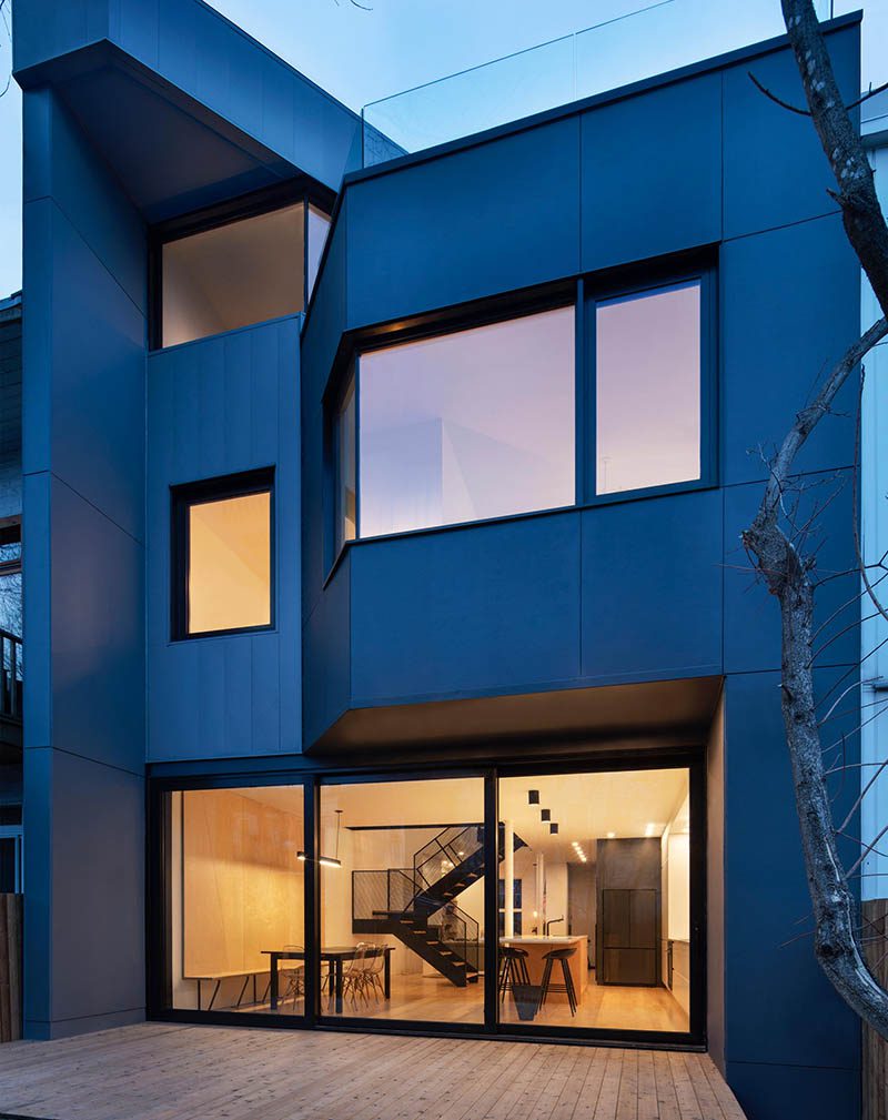 Residencia Dessier, la vivienda diseñada por el estudio de arquitectura _naturehumaine. Diálogo entre volúmenes y ángulos