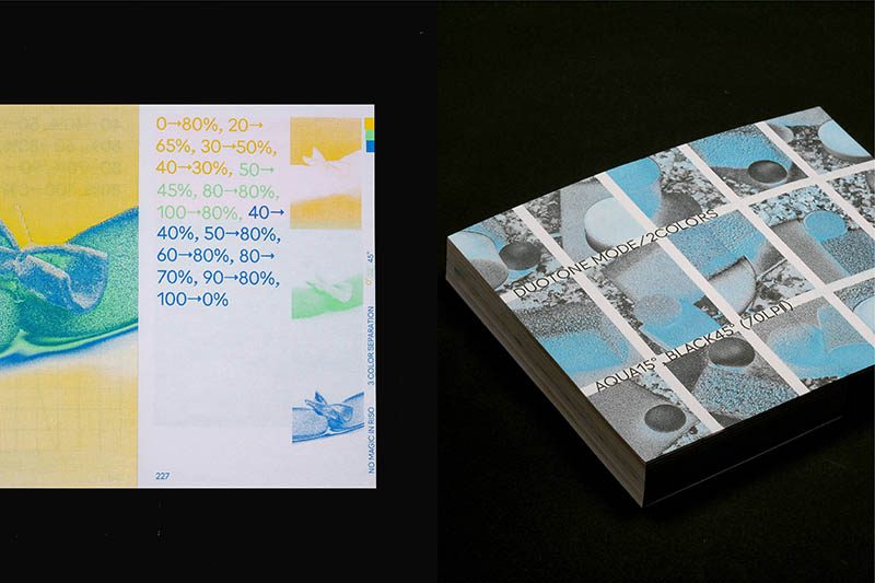 No Magic In Riso, proyecto editorial del estudio taiwanés O.OO. Impresión experimental en risografía