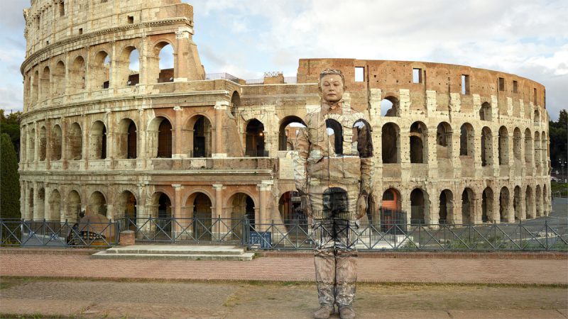 Liu Bolin. The Invisible Man, en el Palacio de Gaviria de Madrid