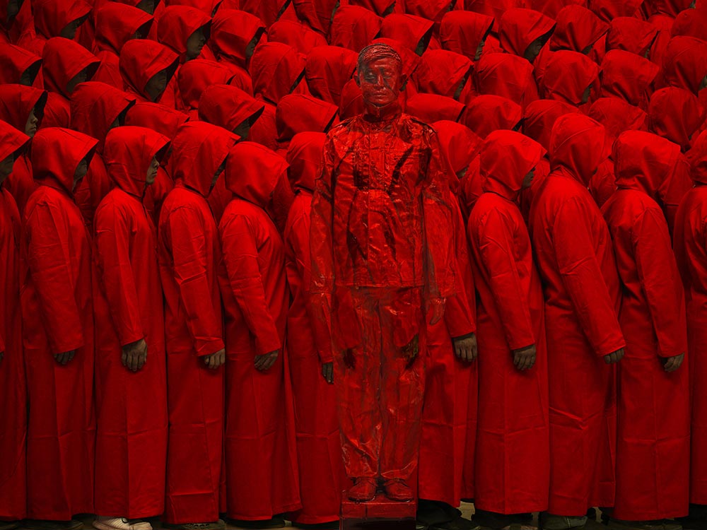 Liu Bolin. The Invisible Man, hasta el 15 de septimebre en el Palacio de Gaviria de Madrid