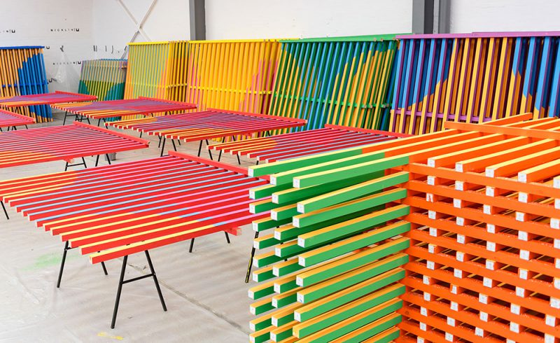 The Colour Palace, 2019, Pricegore Yinka Ilori, Galería Dulwich