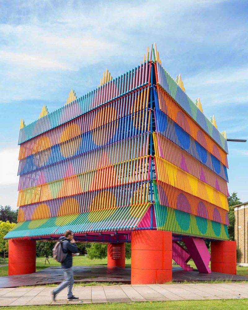 The Colour Palace, 2019, Pricegore Yinka Ilori, Galería Dulwich