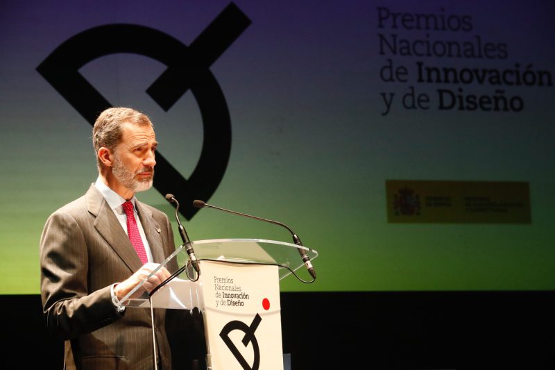 Ceremonia de entrega de los Premios Nacionales de Innovación y de Diseño 2017.