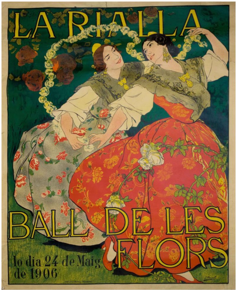 Exposición de carteles en el Museo Nacional de Artes Decorativas de Madrid 