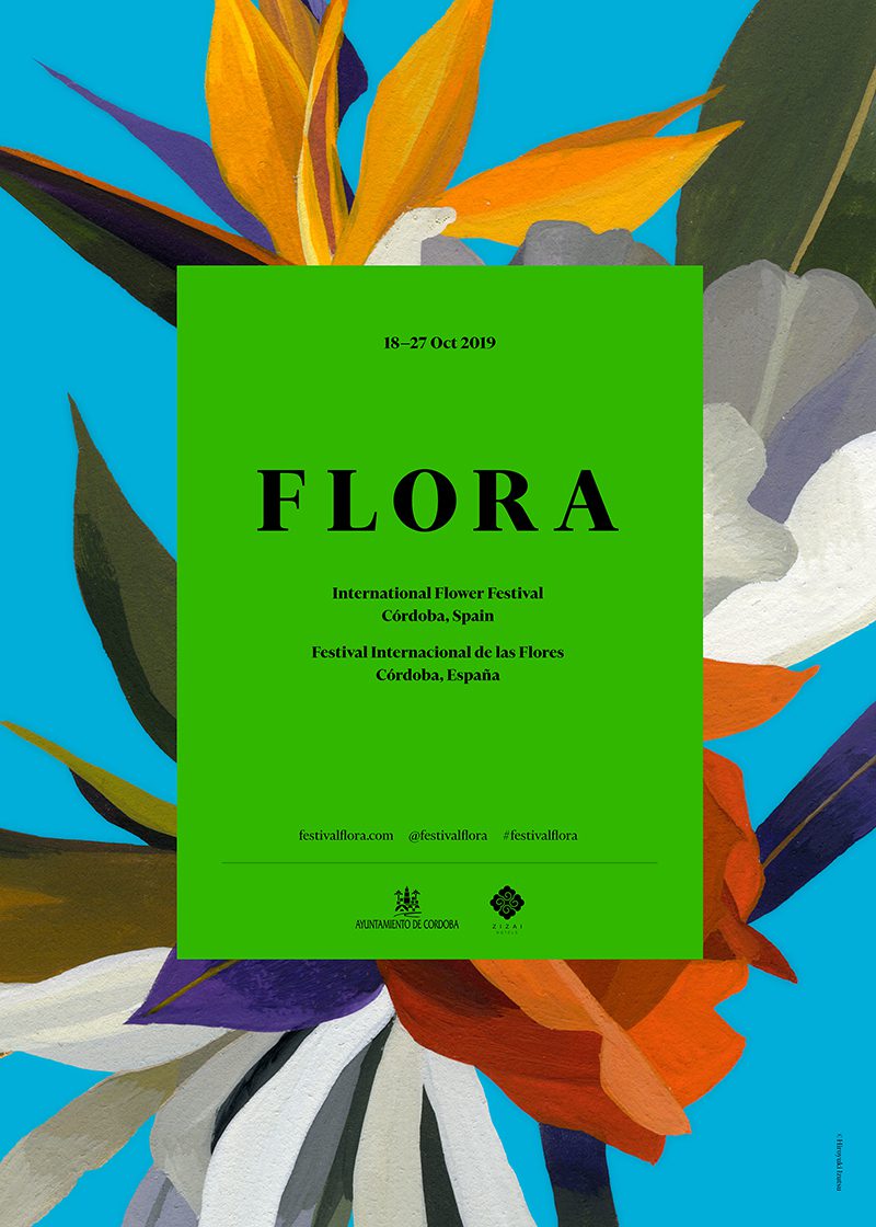 FLORA Festival Internacional de las Flores, del 18 al 27 de octubre en Cordoba