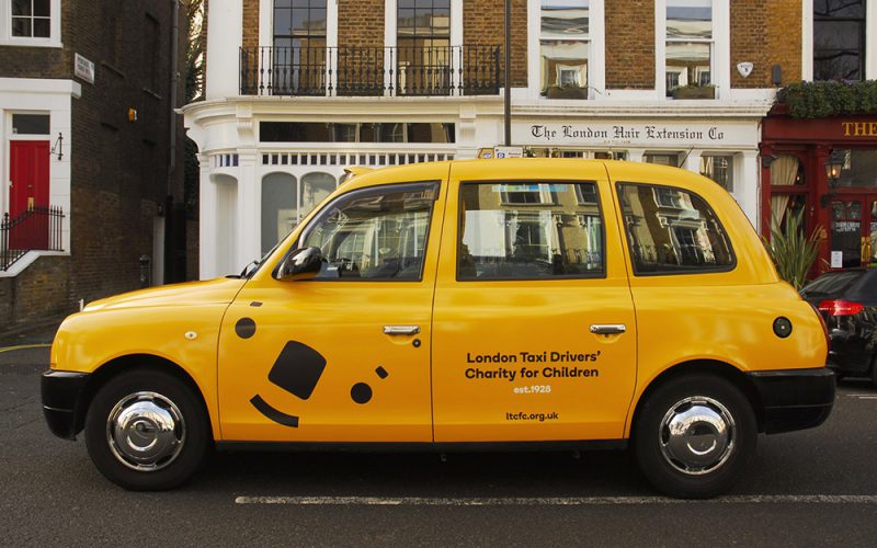 Pentagram rediseña la identidad de marca de la London Taxi Drivers’ Charity for Children