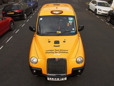 Pentagram rediseña la identidad de marca de la London Taxi Drivers’ Charity for Children