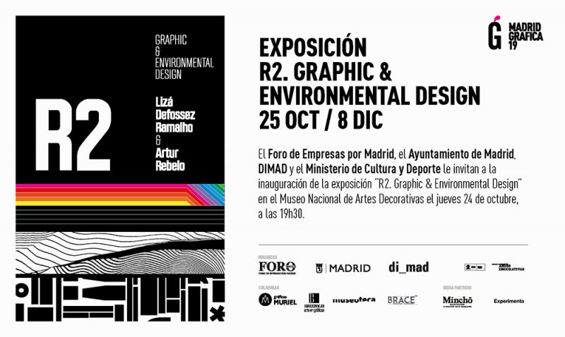 R2. Graphic and environmental design. Cartelería, esculturas tipográficas y arquigrafías en el MNAD