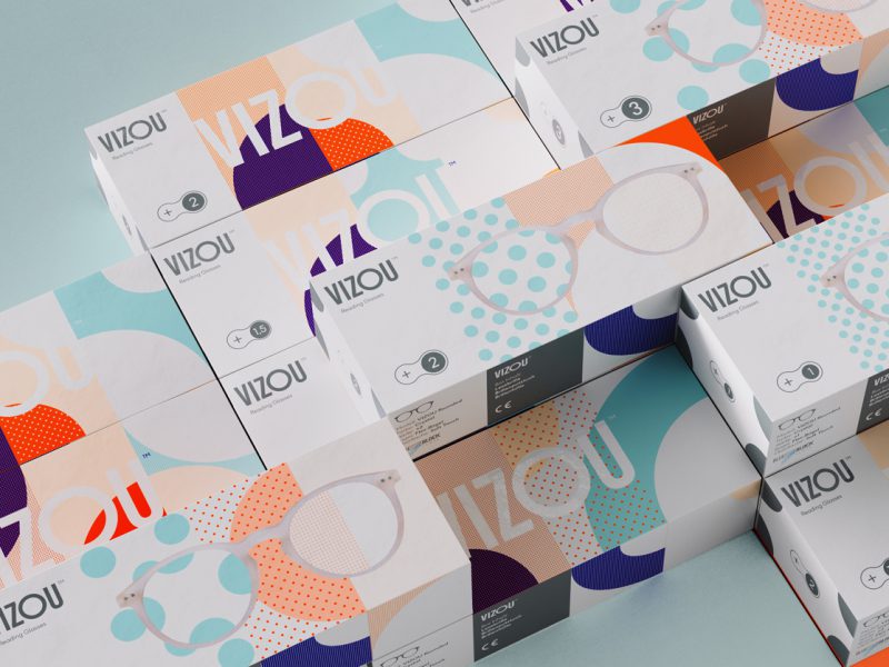 Studio Chapeaux y Axel Domke desarrollan la identidad de marca y el packaging de Vizou