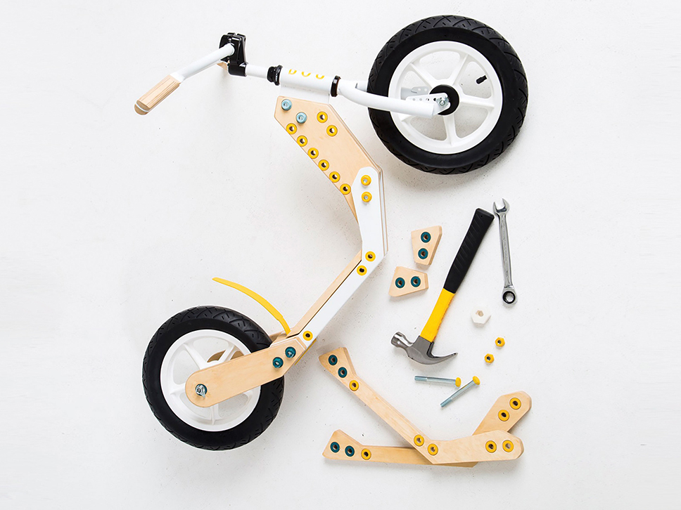 Bou Bike, la bicicleta DIY para niños de Sian Hosking Berge