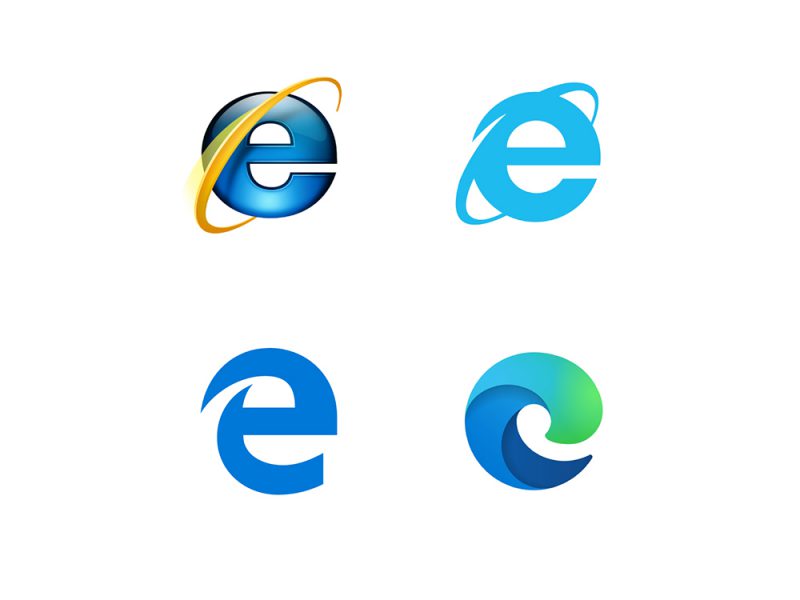 El nuevo logo de Microsoft Edge. Revivir una marca nunca fue una tarea sencilla