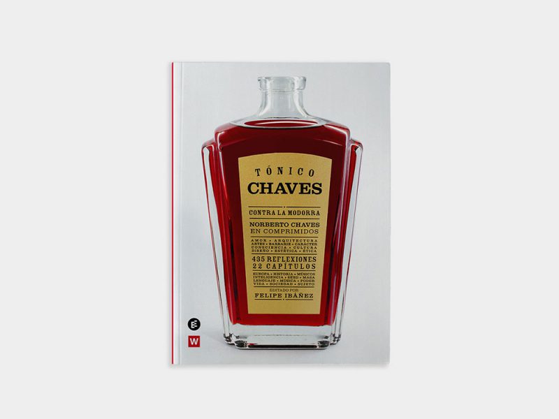 Norberto Chaves para beber. Intimidades del proceso de diseño mediante el que produjimos el libro Tónico Chaves.