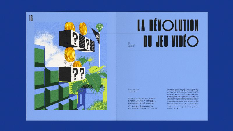 Yellow Vision vol.3: diseño editorial, ilustración y tipografía de Violaine & Jérémy