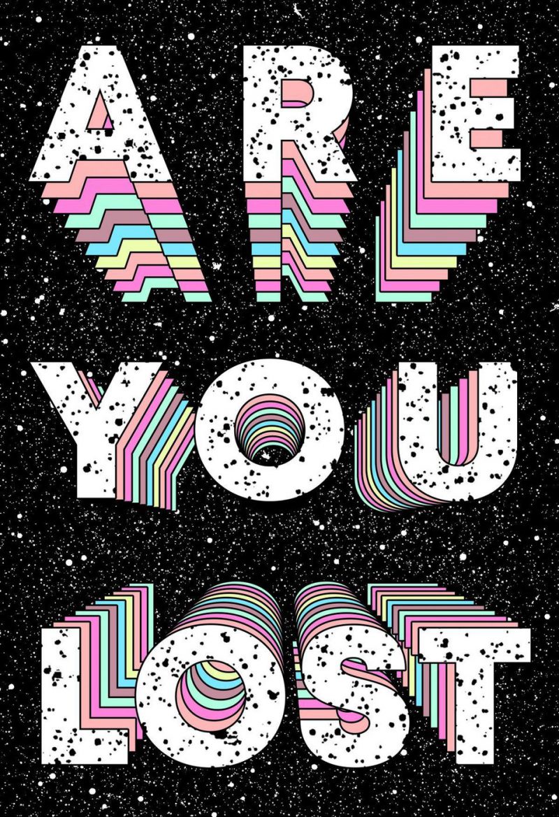 El collage psicodélico de Tyler Spangler. Diseño, tipografía, arte y psicología