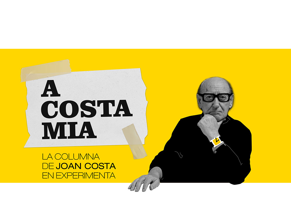 La columna de Joan Costa en Experimenta. Hoy: Info-grafía