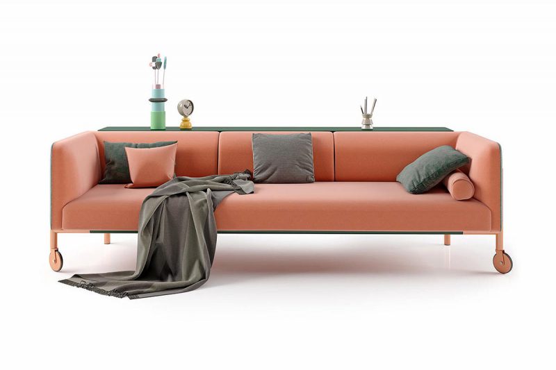 Valet, la colección de sofas móviles inspiración Memphisde LeviSarha