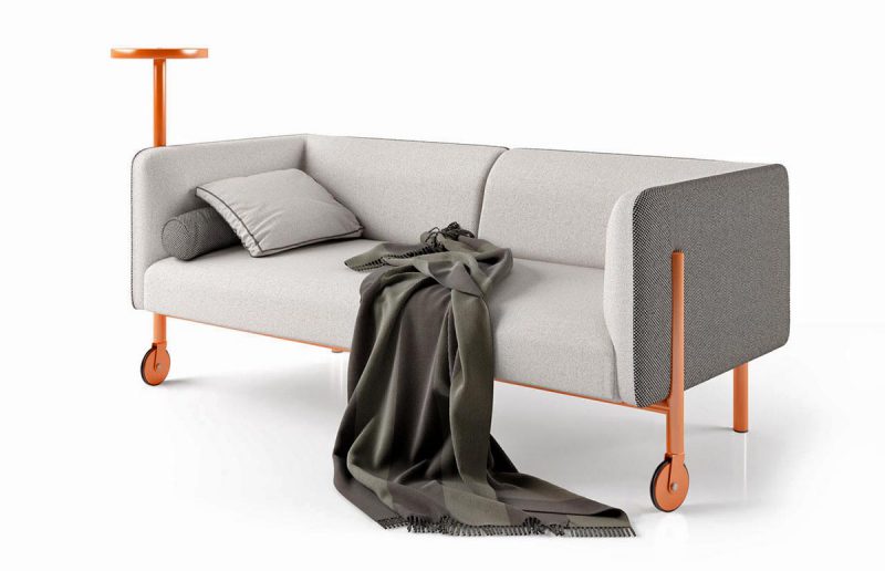 Valet, la colección de sofas móviles inspiración Memphisde LeviSarha