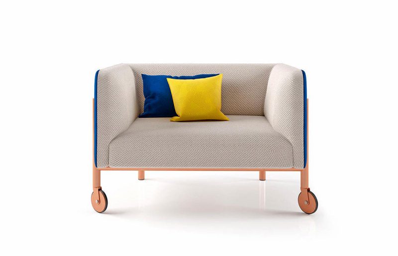 Valet, la colección de sofas móviles inspiración Memphisde LeviSarha