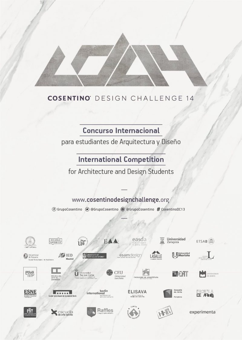 Cosentino Design Challenge 14. El concurso para estudiantes de Arquitectura y Diseño de Cosentino