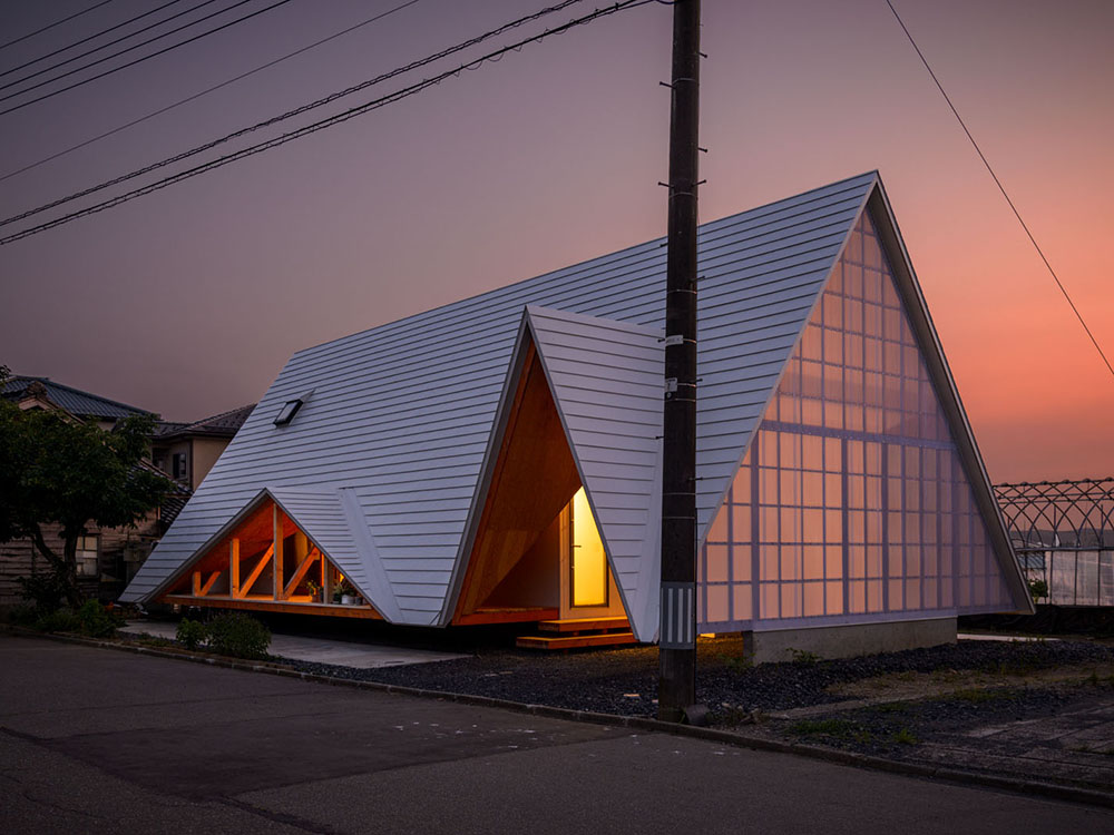 Hara House, un proyecto de Takeru Shoji. © Isamu Murai