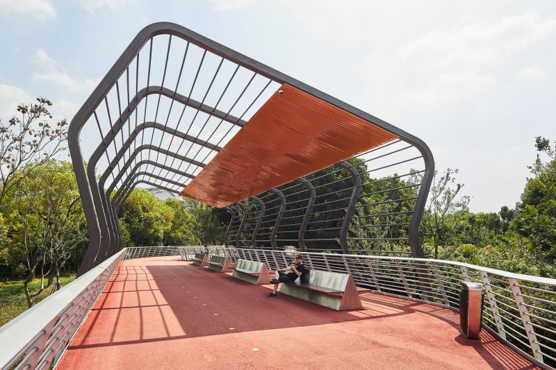 Jiangyin Greenway Loop, la gran vía verde de BAU. © Pavel Shubskiy - Egghead Photo