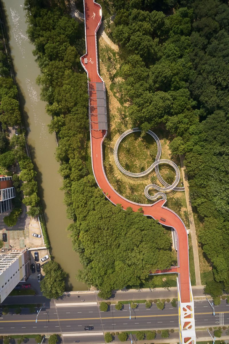 Jiangyin Greenway Loop, la gran vía verde de BAU. © Pavel Shubskiy - Egghead Photo