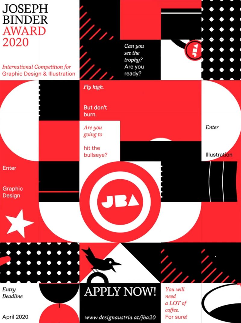 Joseph Binder Award 2020, el concurso para diseñadores gráficos de Designaustria